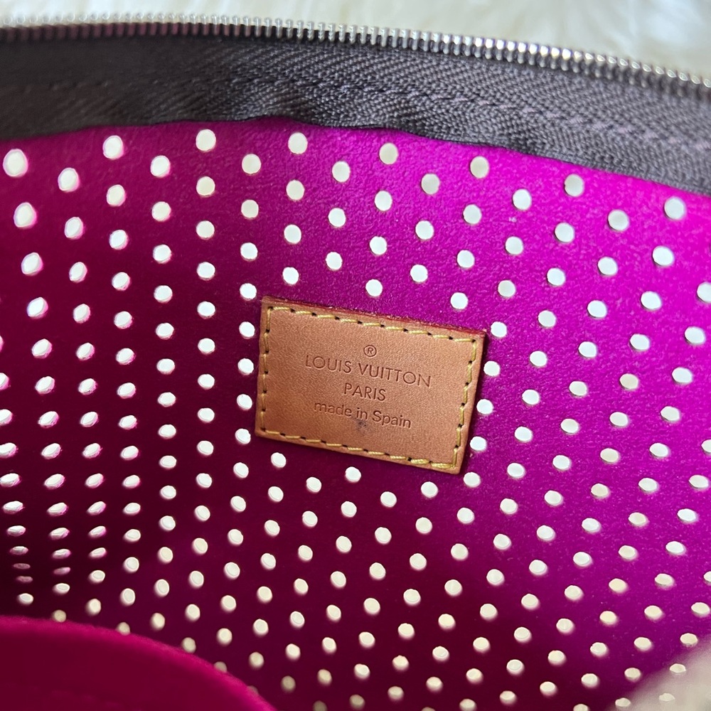 Louis Vuitton Perforated Monogram Clutch - Picture 8 of 10